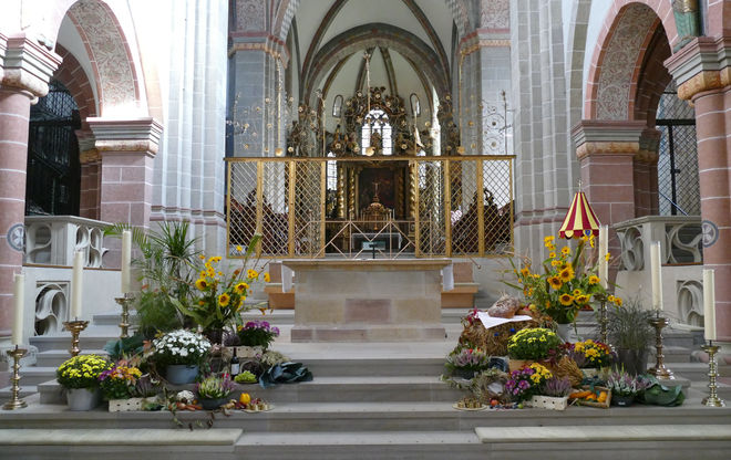 Erntedankfest im Dom zu Fritzlar - Oktober 2016